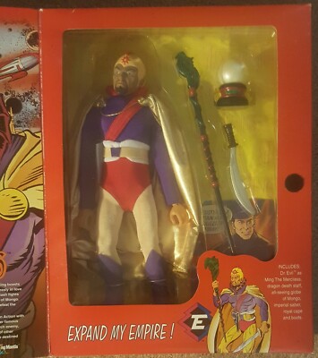 Dr Evil as Ming the Merciless Action Figure by Carmine Infantino
