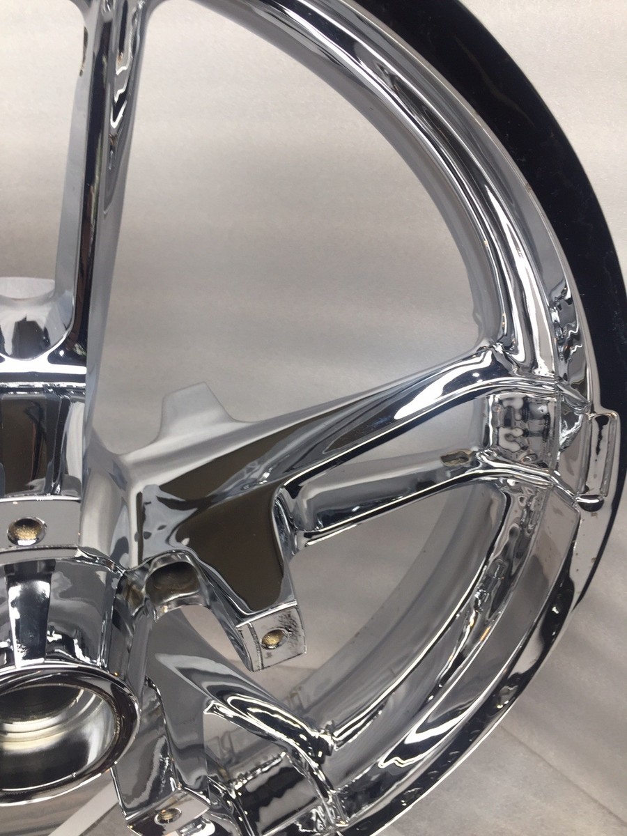 ハーレー19インチリムクローム