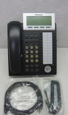 Panasonic KX-NT346-B Backlit LCD VoIP Black Phone(Yellowed Keypad)(3 In-Stock)