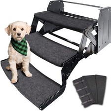 RV Step Rugs 22 Inch RV Step Covers with Snap Fasteners Quickly to Release an...