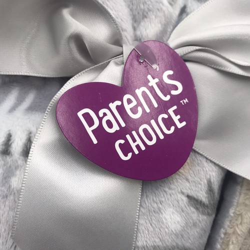 Parent's Choice Baby Blanket Elephant Gray Tan Sherpa Walmart New - Picture 3 of 9