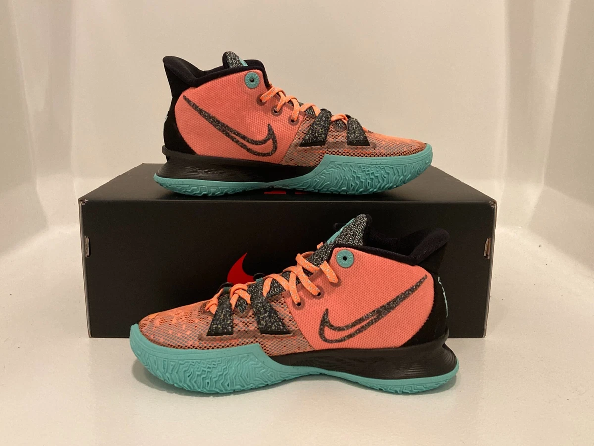 6 Men 7.5 Women Nike Kyrie 7 ASW Play for Future Orange Black