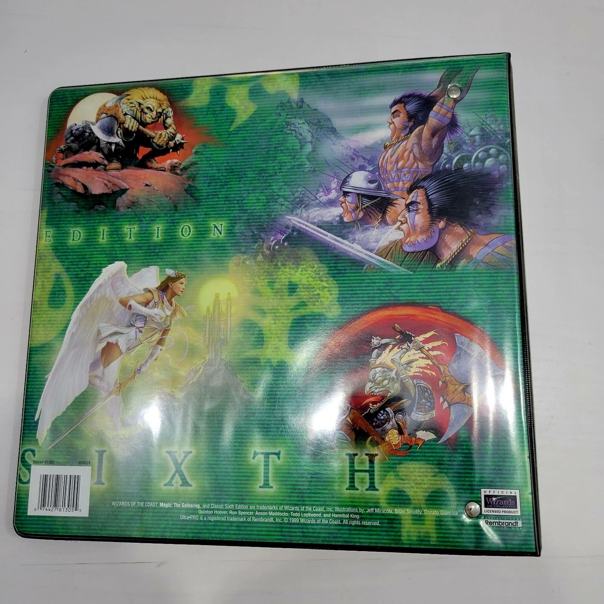 MTG 6th Edition Japanese Complete Full Set with Ultra Pro