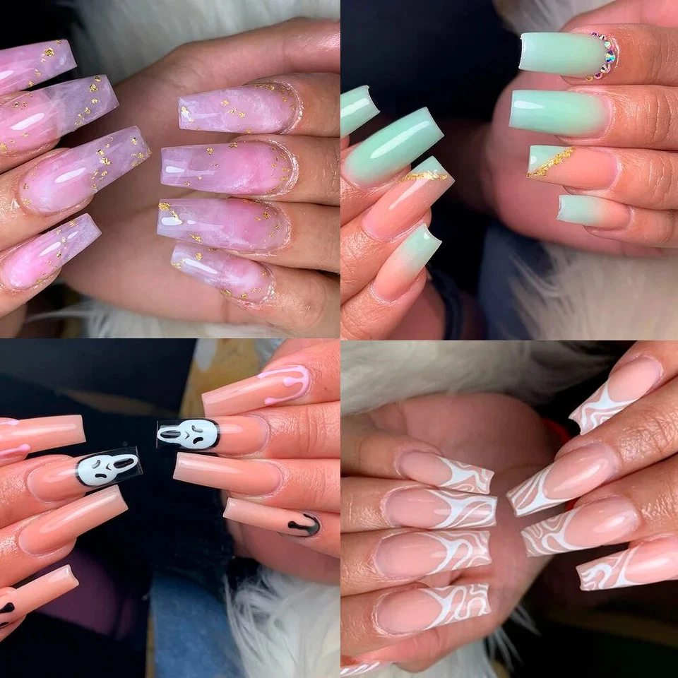 Verniz proteico gel duro poli UV/LED para extensão 30 ml para nail art - Imagem 4 de 4