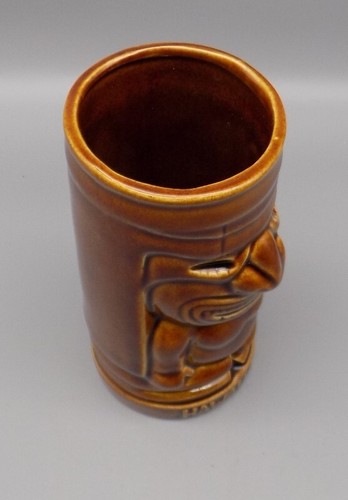 BarConic Tiki Bar Glass Hawaii Cup Mug 12 Ounce Hawaiian Products Barware - Picture 6 of 7