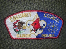 Mint CSP Calumet Council SA-19:1 Red Mylar FOS Illinois Indiana
