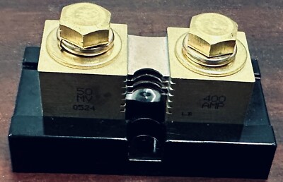 Basler DC shunt 50 MV, 400 amps part 0524