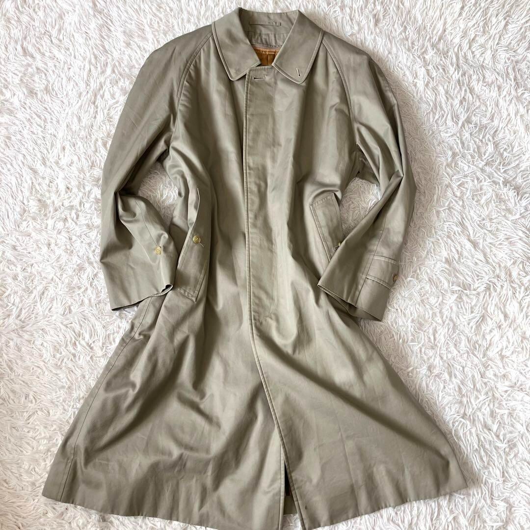 90‘s Burberrys Balmacaan coat liner Burberry 】Burberry Balmacaan Coat with Liner, Nova Check