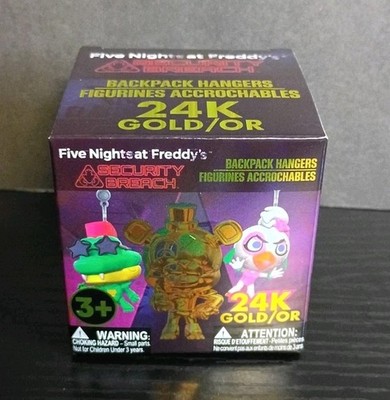 Five Nights at Freddy s Security Breach Backpack Hanger Chance at 24K Gold Chase