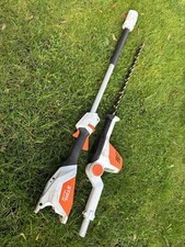 Garage Clearance Stihl HLA 56 Cordless Long Reach Hedge Trimmer Working Derby