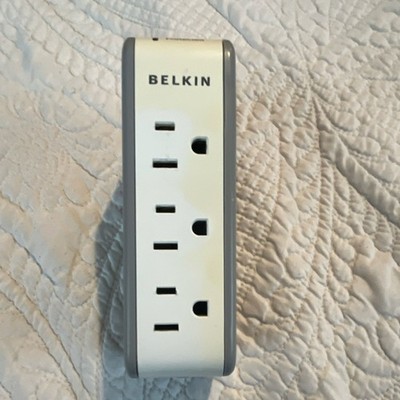 Belkin Surge Protector Power Strip 3 Outlets 2 USB Ports BZ103050-TVL