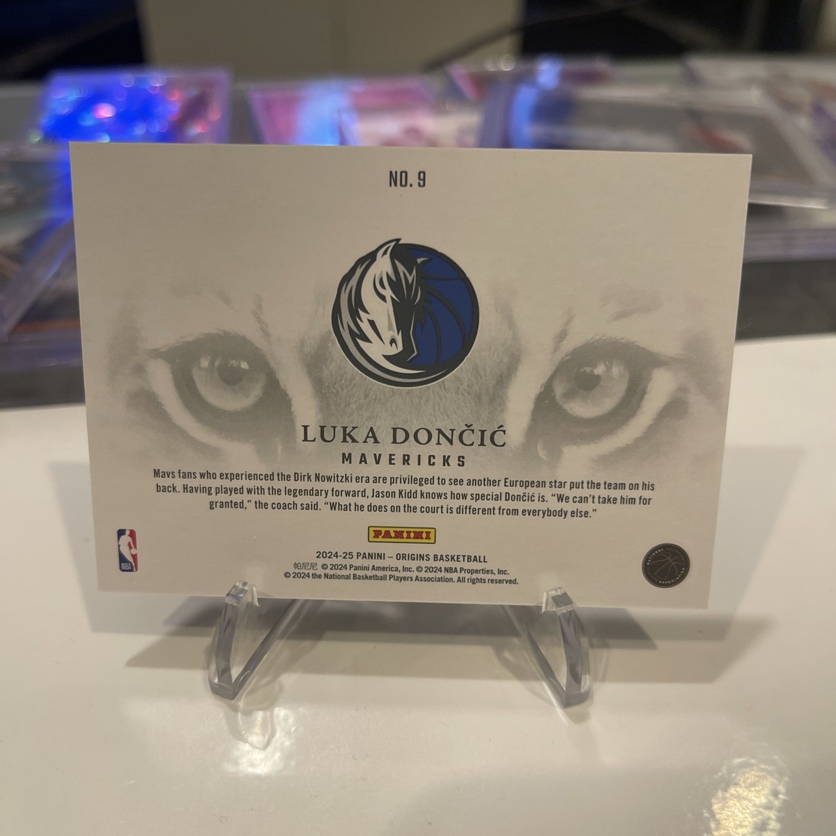 2024-25 Panini Origins LUKA DONCIC SSP TIGER EYES 🔥 Mavs 2024-25 Panini Origins LUKA DONCIC SSP TIGER EYES 🔥 Mavs