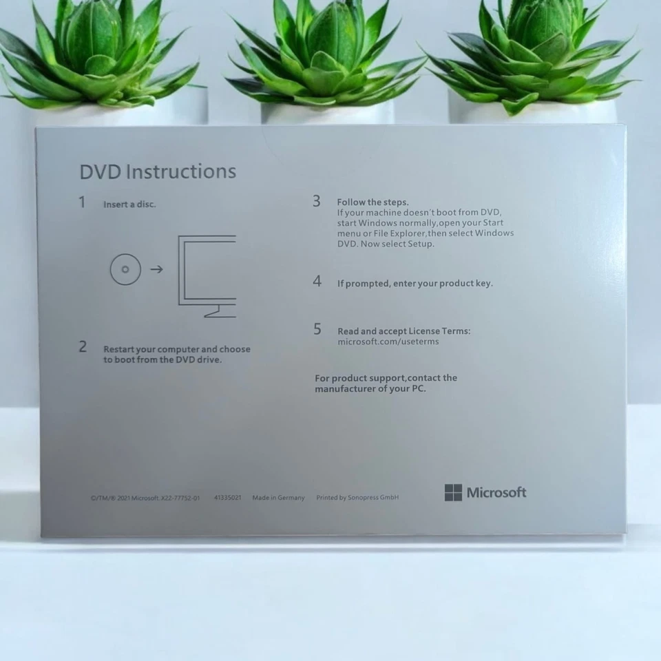 Windows 11 Pro 64-Bit DVD | Genuine Key Inside | Factory Sealed | Fast Delivery - Image 3 of 4