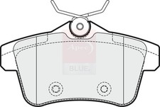 Brake Pads Set fits PEUGEOT 5008 1.6D Rear 09 to 17 1608520680 1608681680 New