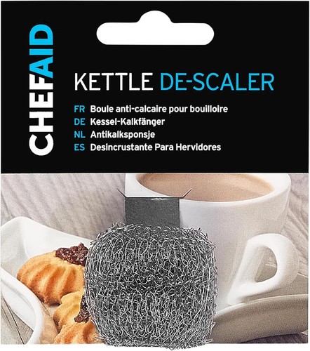 Chef Aid Stainless Steel Doughnut Kettle Descaler, Silver, Single Pack - Picture 2 of 5