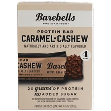Barebells Protein Bars with 20g High Protein,1.9oz Bars 4 Count