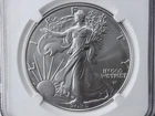 NobleSpirit 2025 W American Burnished Silver Eagle .999 NGC MS 70 Uram Signature