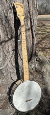 Scooped Deering Goodtime 5 String Banjo 1st Gen., Gotohs, etc. Ready To Play