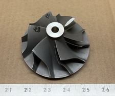 Heavy Duty Turbo Compressor Wheel 4.5 11 Blade .38 Bore Aluminum Nos