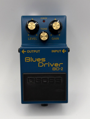 Boss BD-2 Blues Driver Guitar Overdrive Effects Pedal w/ Original Box Tested