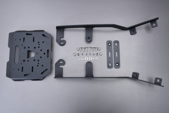 Support top case Honda NC 700 S résout le manque de bagagerie