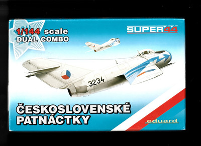 Eduard MiG-15 Fagot Ceskoslovenske Patnactky Dual Combo 1/144 EDU04441 (2014)