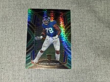 2020 Select Club Level Dragon Scale Prizm Rookie #287 Andrew Thomas RC #D / 67