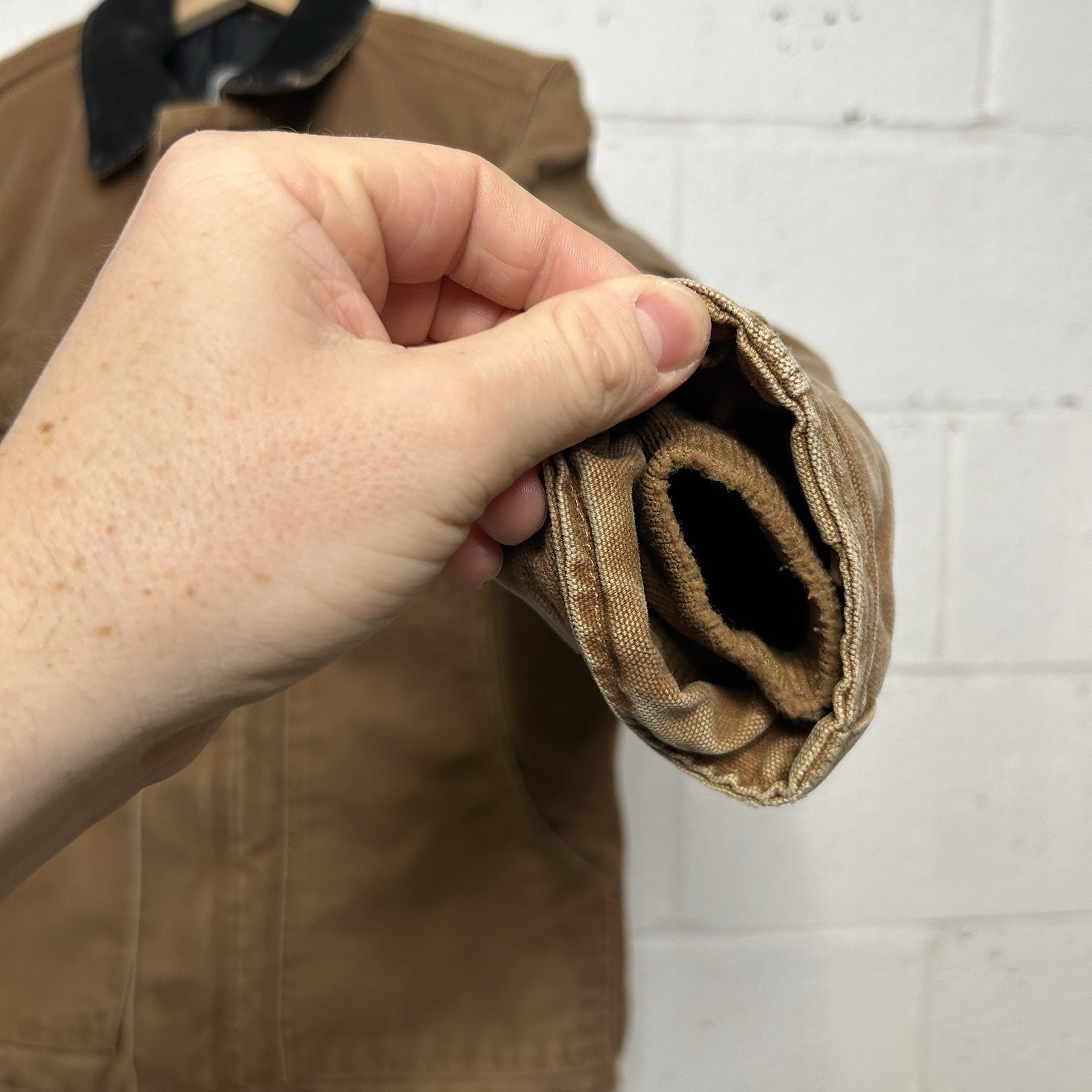 Vintage Carhartt Quilted Artic Jacket “Brown” YYC26 BRN Youth L/Women’s XS image 4