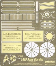 Star Trek - USS Enterprise Photoetch Set for Revell Germany Kit - PGX157