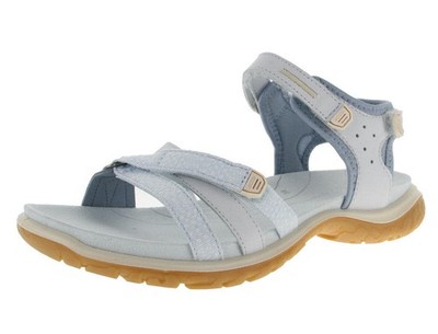 Ecco Damen Trekkingsandale AIR/BRIGHT WHITE/AIR
