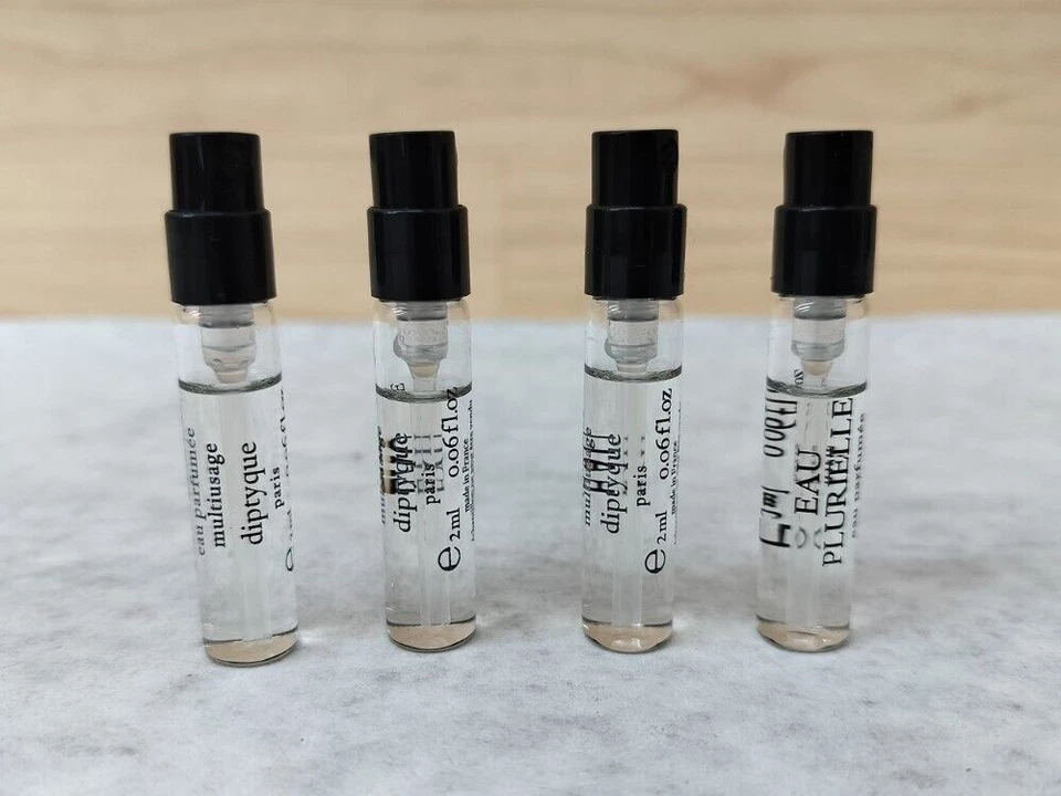 Лот из 4 многофункциональных ароматов Diptyque Eau Plurielle Parfumee 0,06 жидкой унции - Изображение 2 из 4