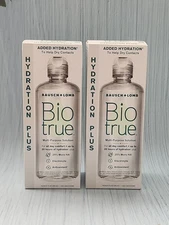 (Lot of 2) Bausch + Lomb Biotrue Multi-Purpose Solution, 10 fl oz, Exp 11-2026