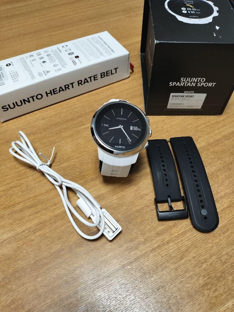 SUUNTO SPARTAN SPORT ホワイト SUUNTO Spartan Sport White GPS Sports Watch with Heart Rate