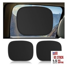 2PCS Rear Car Window Shades for Side Window,17.13x13.86 Car Windows Rear Window