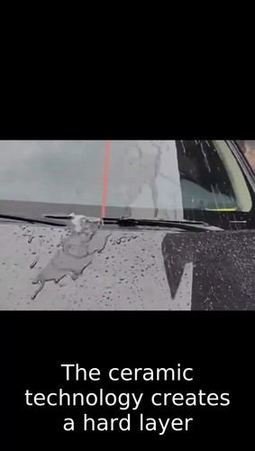 Ceramic Glass Cleaner For Car 100ml Hydro Shield For More Visibility everybody - Video 1 of 1
