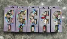 ICING Faux Nails - Lot of 5 Sets Glue Included - Vegan - NEW in Box