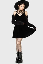 KILLSTAR Magica Skater Dress In Black