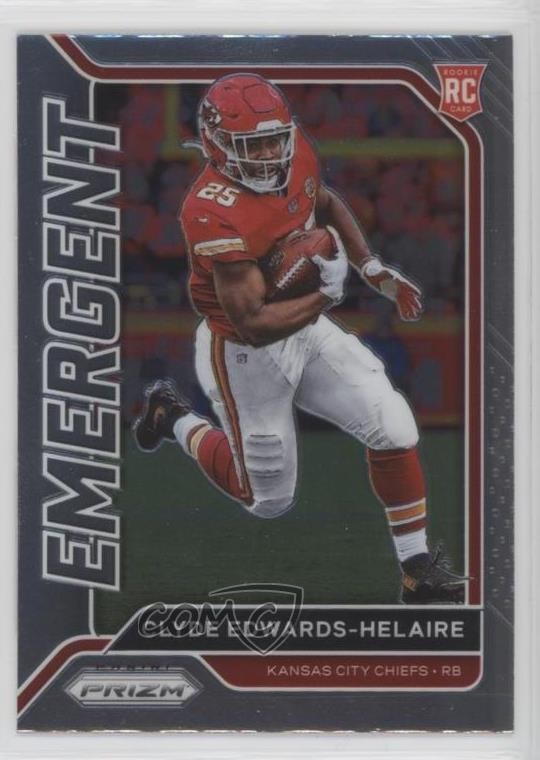 2020 Panini Prizm Emergent Clyde Edwards-Helaire #3 09un