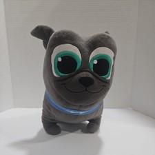 The Disney Store Bingo Plush 9" Pug Puppy Dog Pals Stuffed Animal Toy Gray