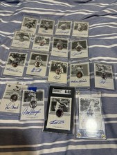 2000 Upper Deck Legendary Signatures Lot Autographs MLB Baseball