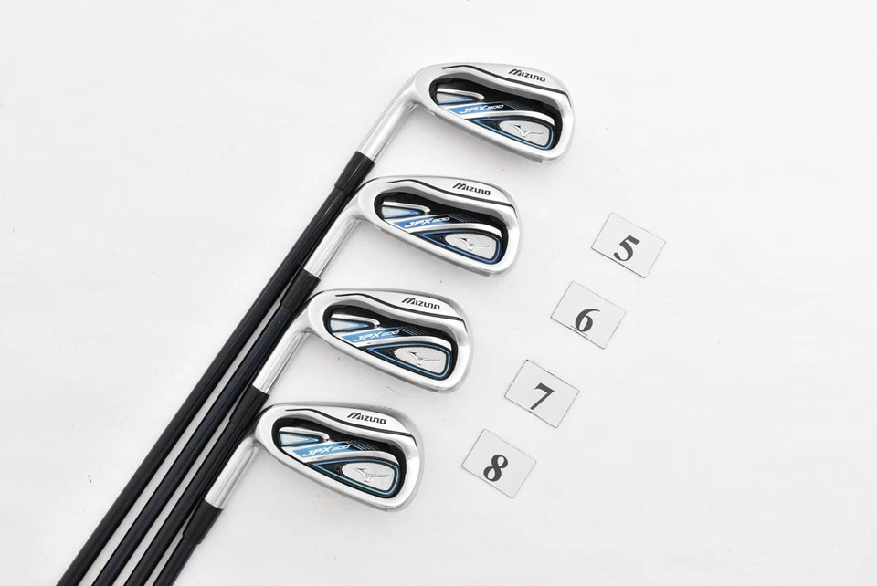 【Lefty】 8pcs Mizuno JPX 800 Iron set 5-6-7-8-9-PW-SW-GW Flex Regular MI-100 LH - Image 4 of 4