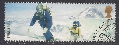 GB 2003 QE2 1st Extreme Endeavours 1953 Everest Team Ex Fdc SG 2361 ( G323 )