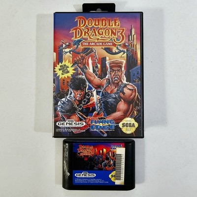 SEGA GENESIS Arcade Brawler DOUBLE DRAGON 3 THE ROSETTA STONE us NTSC Mega Drive