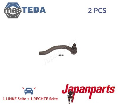 TI-431R SPURSTANGENKOPF AXIALGELENK VORNE JAPANPARTS 2PCS FÜR HONDA CIVIC VIII