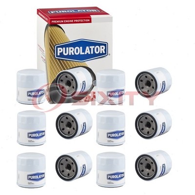 6 pc Purolator L16291 Engine Oil Filters for WL10001 PO6291 PH10220 728 ez