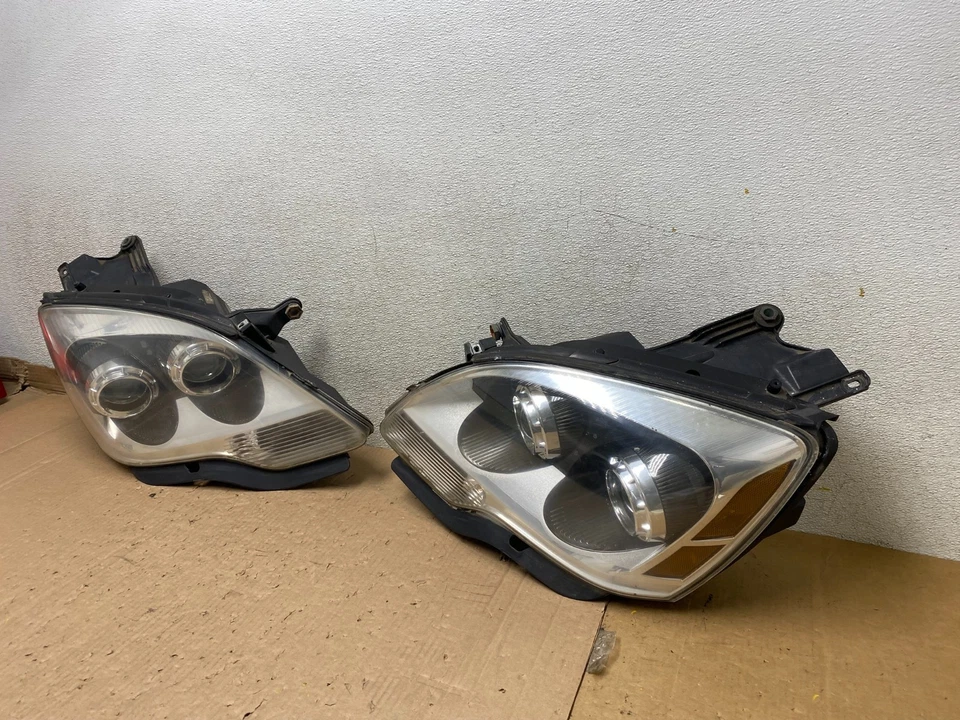 Faróis de halogênio 2007 a 2012 GMC Acadia lado esquerdo+direito U8746 DW - Imagem 2 de 4