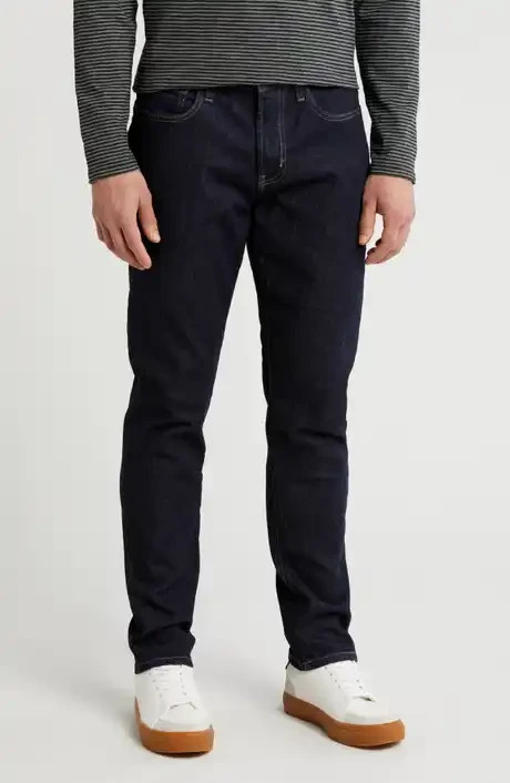 's 36x32 Blake Slim Straight Pants Stretch Denim Black
