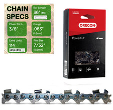 36" OREGON Chainsaw Chain for STIHL MS660, MS661 and 066 Saws