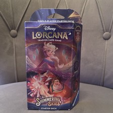 Disney Lorcana: Shimmering Skies: Amethyst & Rubin Starter Deck: Set 5