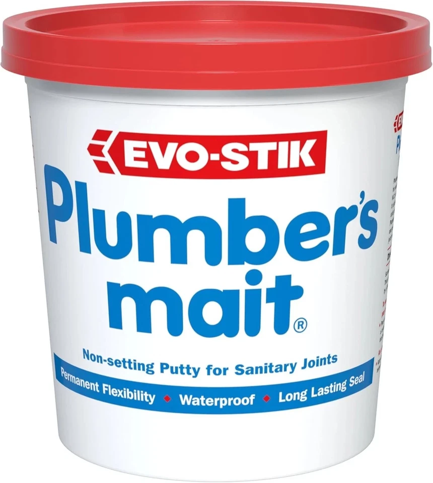 Plumber's Plummers Mait Mate Quick Water Leak Repair Putty 750g Tub, Waterproof
